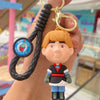 Lilo & Stitch Silicone Keychain Pendant - Cartoon Key Ring for Car, Phone & Bag (4–6 cm / 1.6–2.4 in)