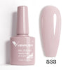 Hema-Free TPO-Free Gel Nail Polish 7.5ml, Glitter Jelly & Nude Shades, Soak-Off UV/LED Full Coverage French
