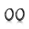 1 or 15-Pair Punk Gothic Stainless Steel Cross Stud Earrings for Men & Women Tragus Cartilage Daith Helix Piercing