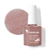 Hema-Free TPO-Free Gel Nail Polish 7.5ml, Glitter Jelly & Nude Shades, Soak-Off UV/LED Full Coverage French