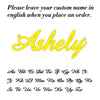 Personalized Cursive Name Necklace for Women – Stainless Steel Letter Pendant Choker, Box Chain (Silver | Gold | Rose Gold)