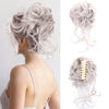 Chorliss 10-Inch (25 cm) Curly Claw Clip-In Ponytail Hair Extension – Fluffy Messy Chignon Bun, ~50 g