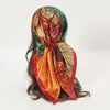 Satin-Feel Square Scarf 90 x 90 cm (35.4 x 35.4 in) – Satin-Look Polyester Hijab, Neckerchief, Shawl & Headscarf for Women