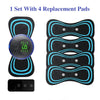 Portable EMS Neck Massager – Mini TENS Cervical Spine Pulse Muscle Stimulator for Neck, Back, Arms & Legs