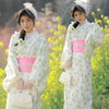 Ankle-Length Kimono Dress for Women – Traditional Japanese Yukata Cosplay Party Ethnic Streetwear
