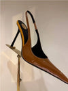 Women's Slim-Fit Pointed High Heel Sandals – 10 cm (4 in) Stiletto Party & Wedding Heels