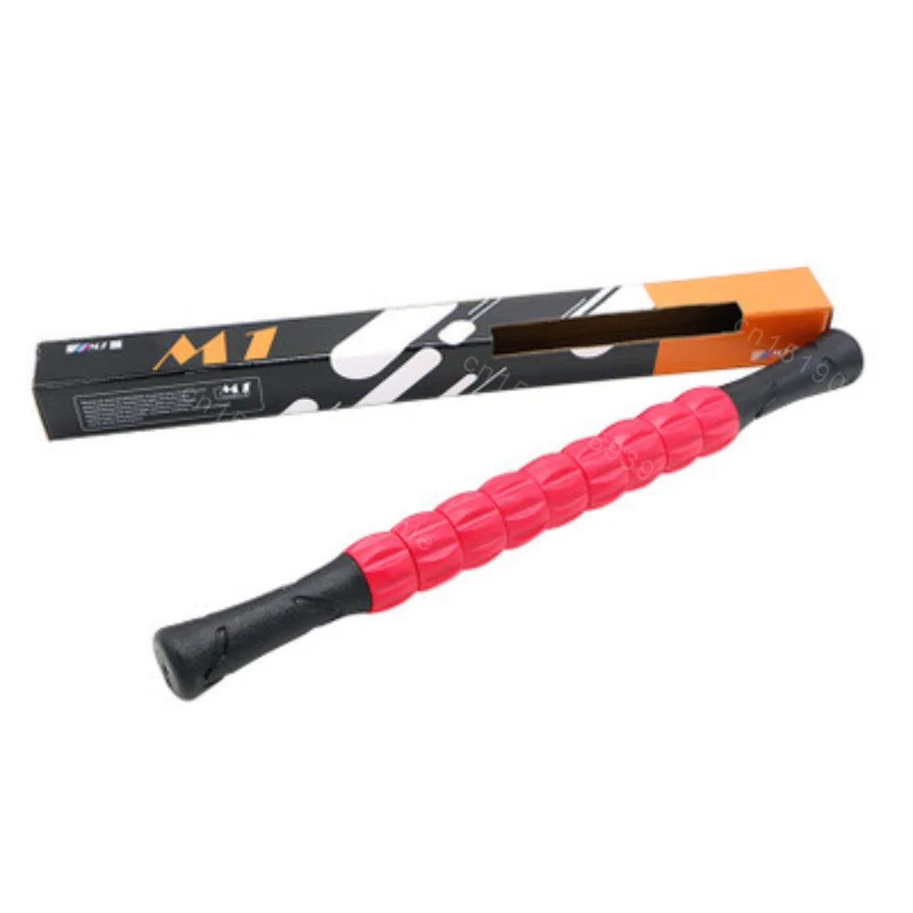 Yoga Massage Stick Roller - Portable Deep Muscle Massage Stick for Soreness Relief & Fascia Release