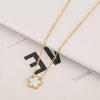 Adjustable Gold-Plated 316L Stainless Steel Clover Flower Bracelet — Five-Leaf Petal Charm for Women, Hypoallergenic Gift