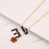 Adjustable Gold-Plated 316L Stainless Steel Clover Flower Bracelet — Five-Leaf Petal Charm for Women, Hypoallergenic Gift