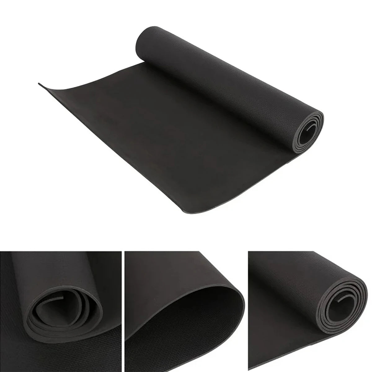 4mm EVA Yoga Mat 173 x 61 cm (68 x 24 in) Foldable Non-Slip Exercise Pilates Gym Mat