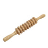 Wooden Handheld Massage Roller and Gua Sha Tool – Full-Body Trigger Point Massager for Women & Men