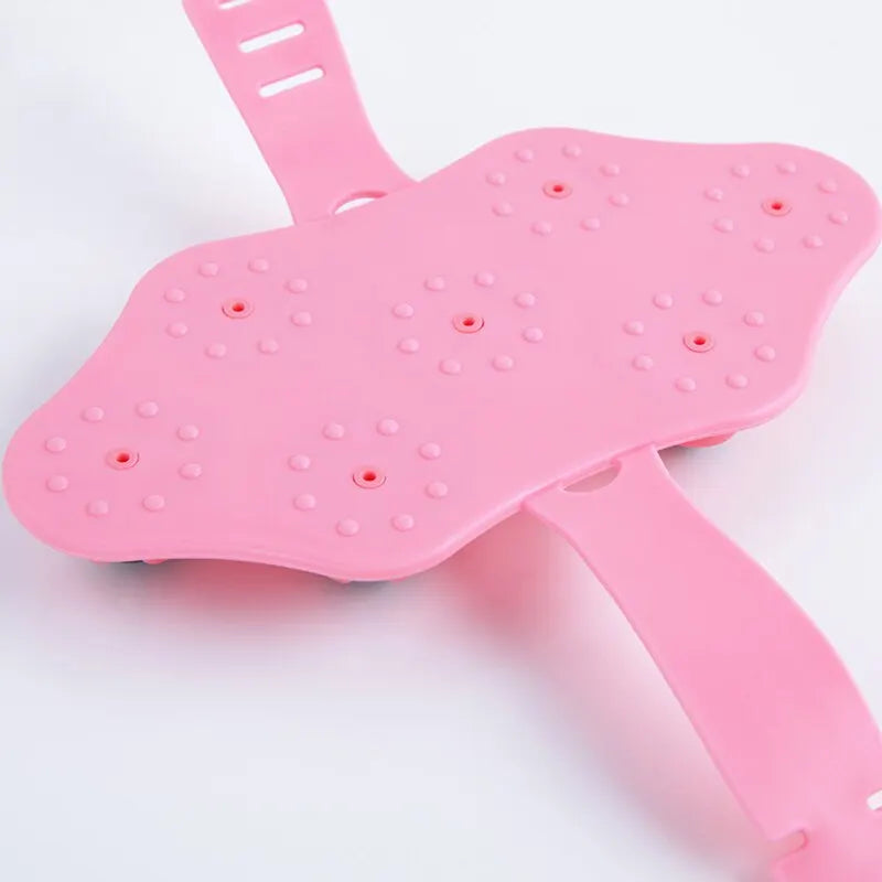 7-Roller Ball Neck & Back Massager — Handheld Meridian Body Roller for Muscle Relief