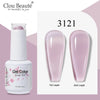 Top & Base 15ml (0.5 fl oz) Gel Nail Polish – Semi-Permanent UV/LED Soak-Off Base Coat and Top Coat, Long-Lasting Manicure