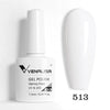 Hema-Free TPO-Free Gel Nail Polish 7.5ml, Glitter Jelly & Nude Shades, Soak-Off UV/LED Full Coverage French