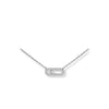 AAA Cubic Zirconia Geometric Cuff Bracelet for Women Stainless Steel Fashion Jewelry