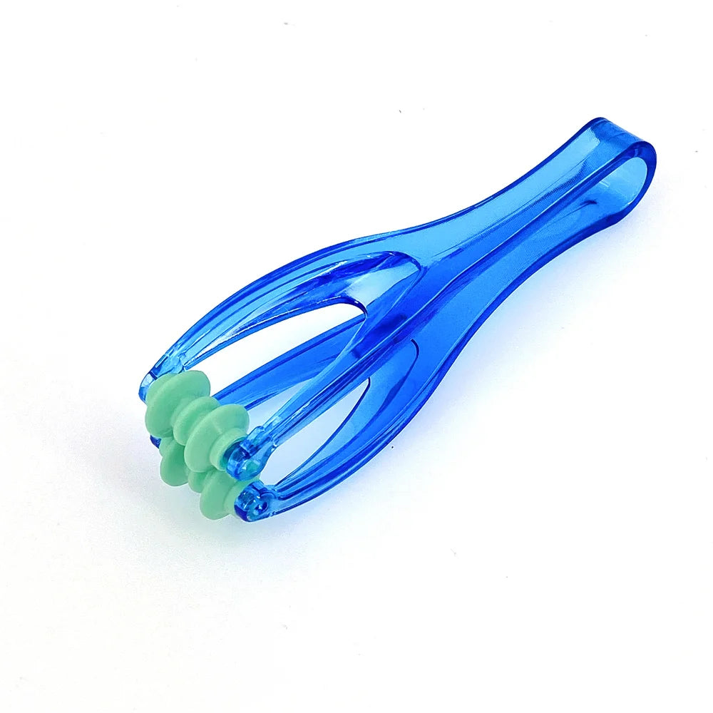 Mini 2-Roller Finger Massager with Elastic Handle for Joint Pain Relief & Improved Blood Circulation