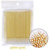 100-Pack Eyelash Microbrushes – Disposable Lash Extension Cotton Swabs for Precise Makeup Application & Cleaning