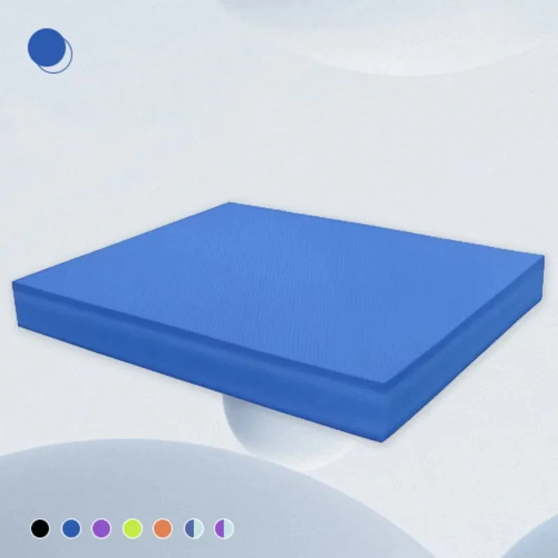 TPE Balance Pad 15.7 x 13 x 2 in (40 x 33 x 5 cm) Non-Slip Foam Cushion for Yoga, Pilates & Core Stability