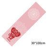30 x 100 cm (11.8 x 39.3 in) Cooling Yoga Towel – Double-Layer Non-Slip Quick-Dry Pilates Mat Protector