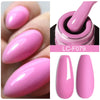 15ml (0.5 fl oz) Quick Extension Gel Nail Polish Nude Milk White Builder Hard Gel Varnish UV/LED