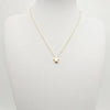 Adjustable Star & Heart Chain Choker Necklace - Gold or Silver, 35+10 cm (13.8+3.9 in)