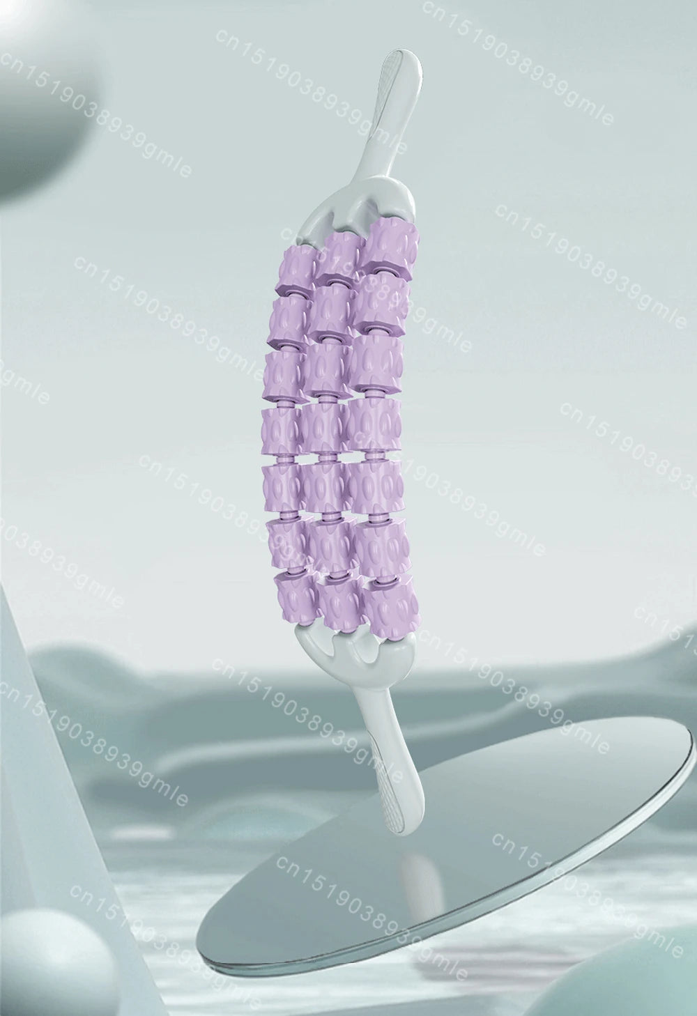 Handheld Muscle Roller Stick – Portable Manual Massage Tool for Back, Waist & Fitness