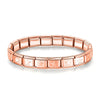 9mm (0.35 in) Italian Elastic Star Heart Butterfly Charm Bracelet - Stainless Steel Bangle for Women