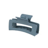 Matte Square Hair Claw Clips – PS Plastic Shark Hairpins for Women & Girls (8.5 cm / 3.3 in & 10.5 cm / 4.1 in)
