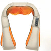 Shiatsu Neck & Shoulder Massager with Hot Compress – Portable Electric Kneading Shawl for Neck, Waist, Car & Home