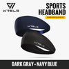 Moisture-Wicking Sports Headband Sweatband Non-Slip Elastic Workout Hairband (1/2/3-Pack) for Men & Women