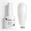 Hema-Free TPO-Free Gel Nail Polish 7.5ml, Glitter Jelly & Nude Shades, Soak-Off UV/LED Full Coverage French