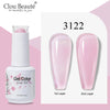 Top & Base 15ml (0.5 fl oz) Gel Nail Polish – Semi-Permanent UV/LED Soak-Off Base Coat and Top Coat, Long-Lasting Manicure