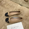 Women's Large Size Bow Loafers Flat Shoes - Round Toe Shallow Slip-On, Casual Spring/Autumn (EU 44-48)