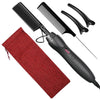 Pink Electric Hot Comb Hair Straightener for Hair, Beard & Wigs – Portable Wet/Dry Heat Press Styling Tool