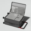 Front-Opening Business Spinner Suitcase ABS+PC Hardshell – Front-Access Large-Capacity Luggage with Combination Lock, 20/24/26-inch (55–72 cm)