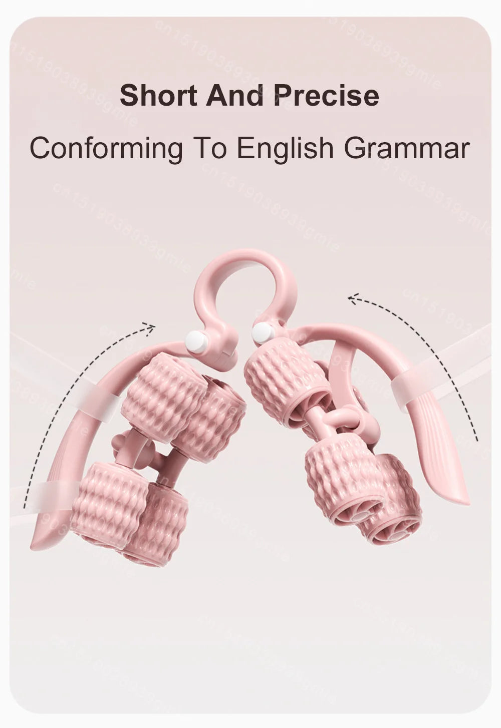 8-Wheel Full-Coverage Leg & Thigh Massage Roller — Anti-Cellulite Calf, Arm & Waist Muscle Massager