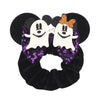 Disney Mouse Ears Sequin Velvet Bow Elastic Headband 4 in (10 cm) – Women's & Girls Party Hair Accessory