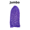 Women's Mesh Crochet Hair Net Snood Solid Color Sleeping Cap Turban - Small, Large
