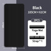 8mm NBR Yoga Mat 185 x 61 cm (72.8 x 24 in) – Anti-Slip Thick Exercise Mat for Beginners, Home Yoga, Pilates & Fitness