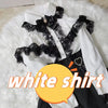 Kawaii Jirai Kei Lolita Y2K Peter Pan Collar Blouse Long Sleeve Cute Japanese-Style Aesthetic Top
