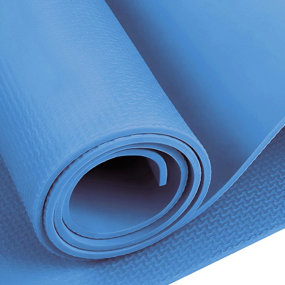 4mm EVA Yoga Mat Non-Slip Exercise Mat 173 x 60 cm (68 x 24 in) Thick Comfort Foam for Pilates & Fitness