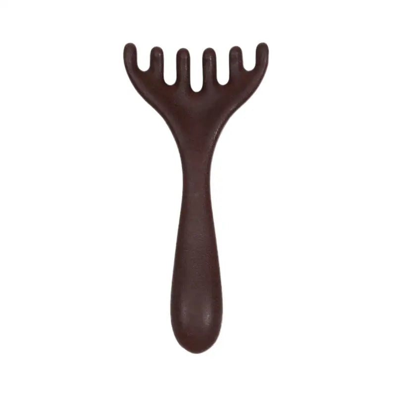 Wooden Handheld Massage Roller and Gua Sha Tool – Full-Body Trigger Point Massager for Women & Men