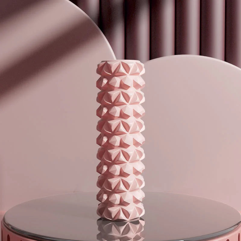 Yoga Foam Roller – Soft Pilates & Fitness Massage Roller for Back, Myofascial Release & Muscle Recovery