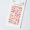 Christmas 3D Self-Adhesive Nail Stickers Gingerbread Snowflake Penguin Bell Holiday Nail Art Decals