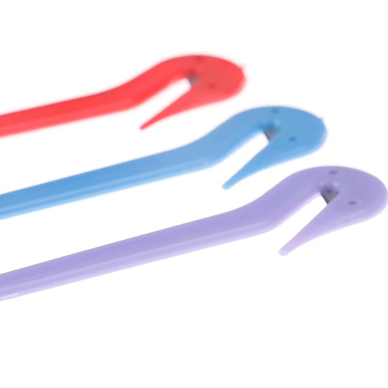 5-Pack Hair Band Cutter & DIY Headband Styling Tool – Elastic Hair Bands Kit (Purple/Pink)