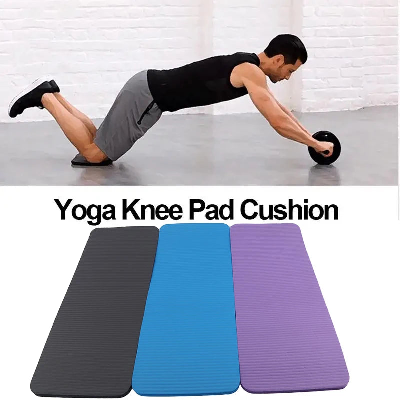 1.5cm Thick Non-Slip Yoga Knee Pad Foam Cushion, 60 x 25 cm (23.6 x 9.8 in) for Yoga, Pilates and Planks