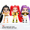 New KPOP Demon Hunters Keychain, Tiger Character PVC Figure Keychain, Cute Harajuku Style Key Ring for Kids & Fans Halloween