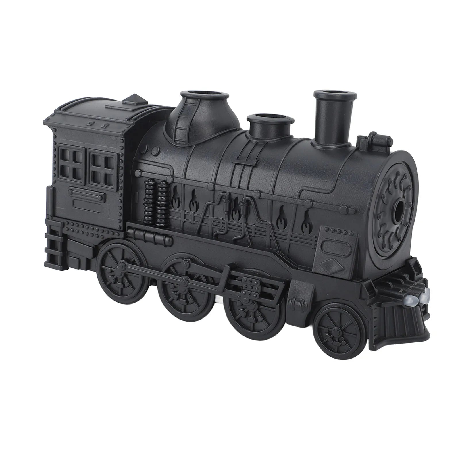 300ml Essential Oil Diffuser Humidifier with Remote – Train-Shaped Aromatherapy Cool Mist, 2 Light Modes, 100–240V for Bedroom & Office