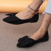 Women's Slip-On Pointed Toe Breathable Flats — Comfortable Non-Slip Casual Loafers