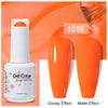Top & Base 15ml (0.5 fl oz) Gel Nail Polish – Semi-Permanent UV/LED Soak-Off Base Coat and Top Coat, Long-Lasting Manicure